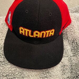 Nike Red and Black Cap